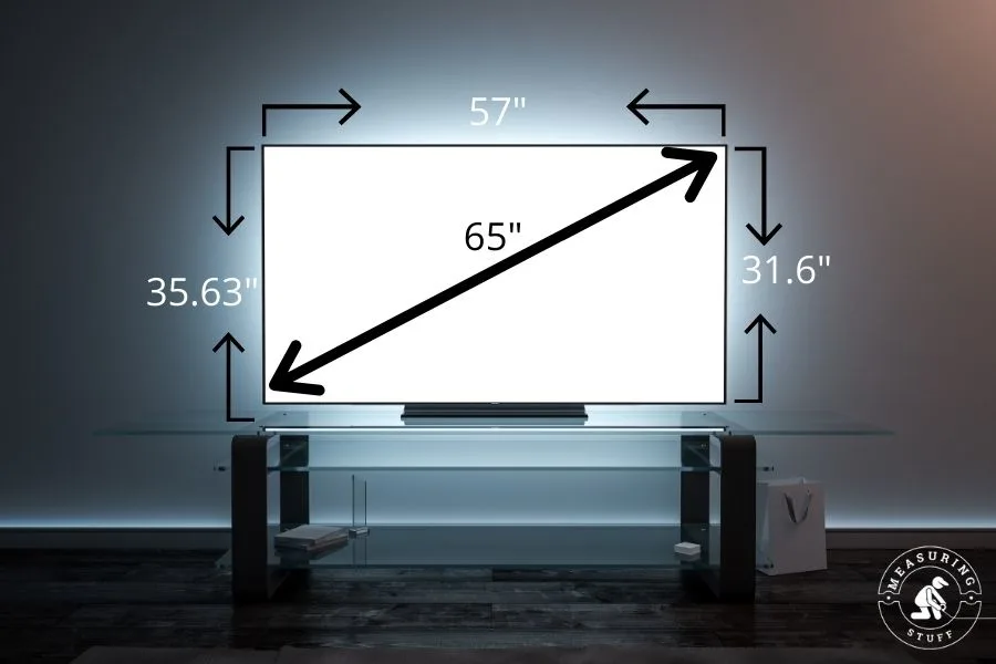 How Wide Is A 65-Inch TV: Complete Guide